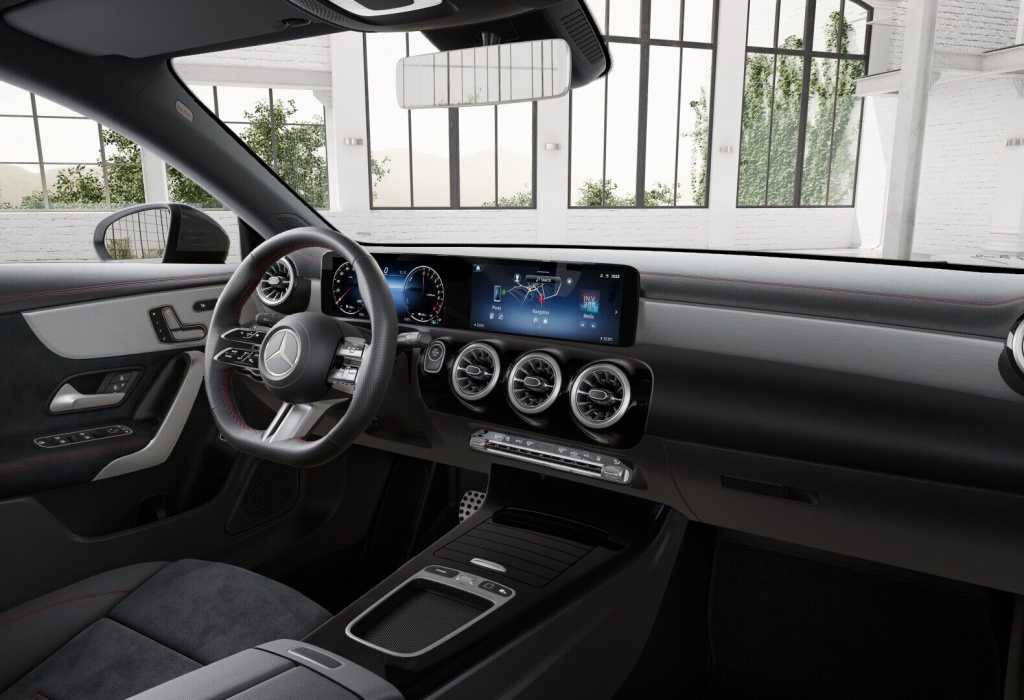 Lease wagen interieur